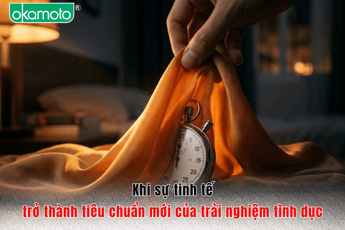 Khi sự tinh tế trở thành tiêu chuẩn mới của trải nghiệm tình dục