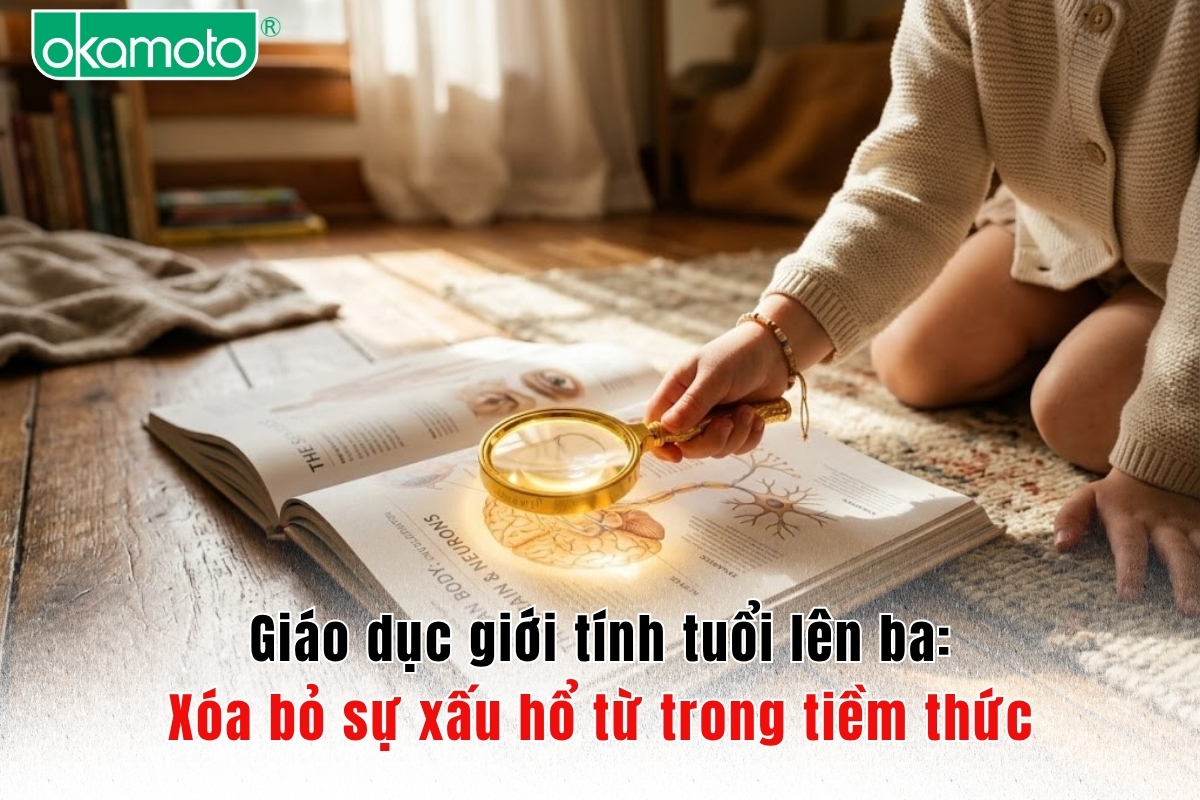 Giáo dục giới tính tuổi lên ba: Xóa bỏ sự xấu hổ từ trong tiềm thức