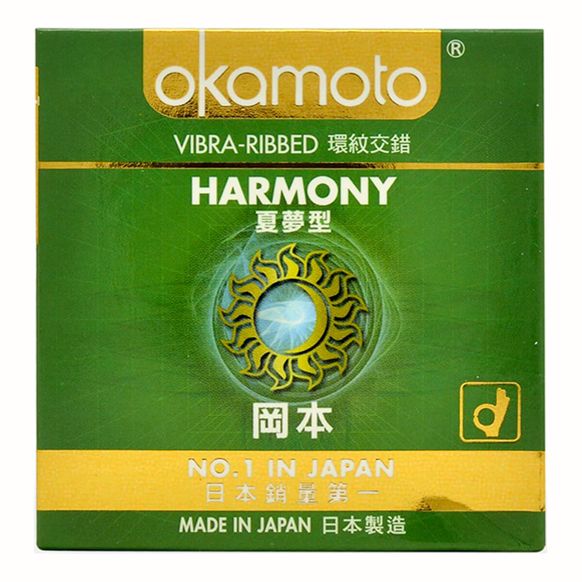 Bao cao su Okamoto Harmony hộp 3 cái