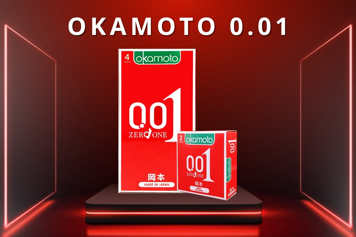 Bao cao su OKAMOTO 0.01 siêu mỏng