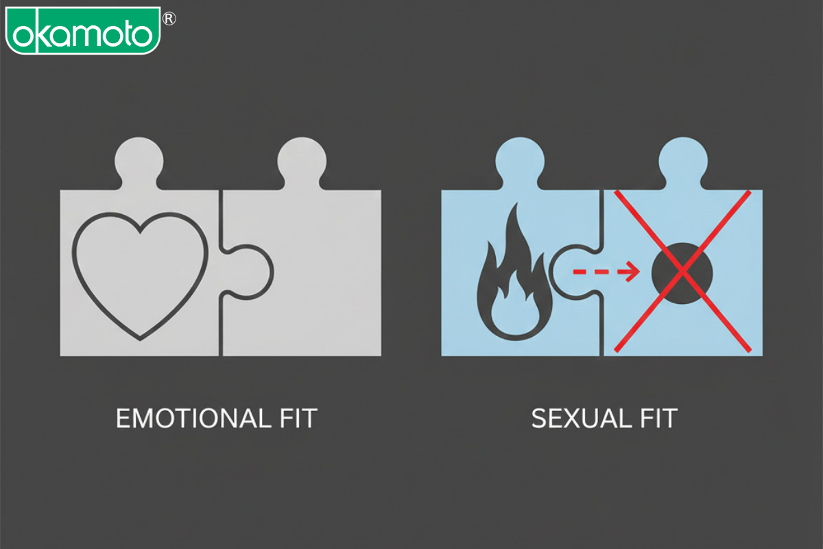 không hợp nhau về tình dục là bình thường, sexual chemistry khác biệt