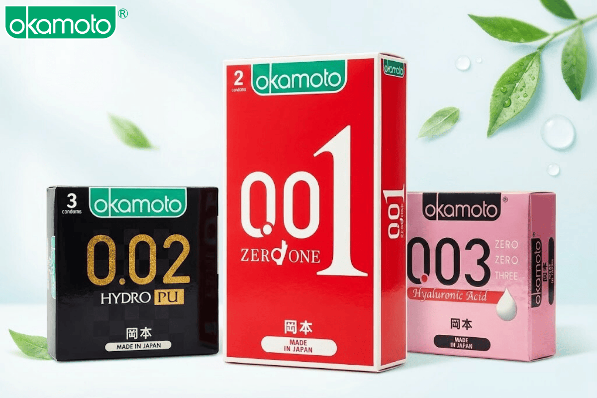 Bao cao su OKAMOTO hỗ trợ aftercare và tình dục an toàn