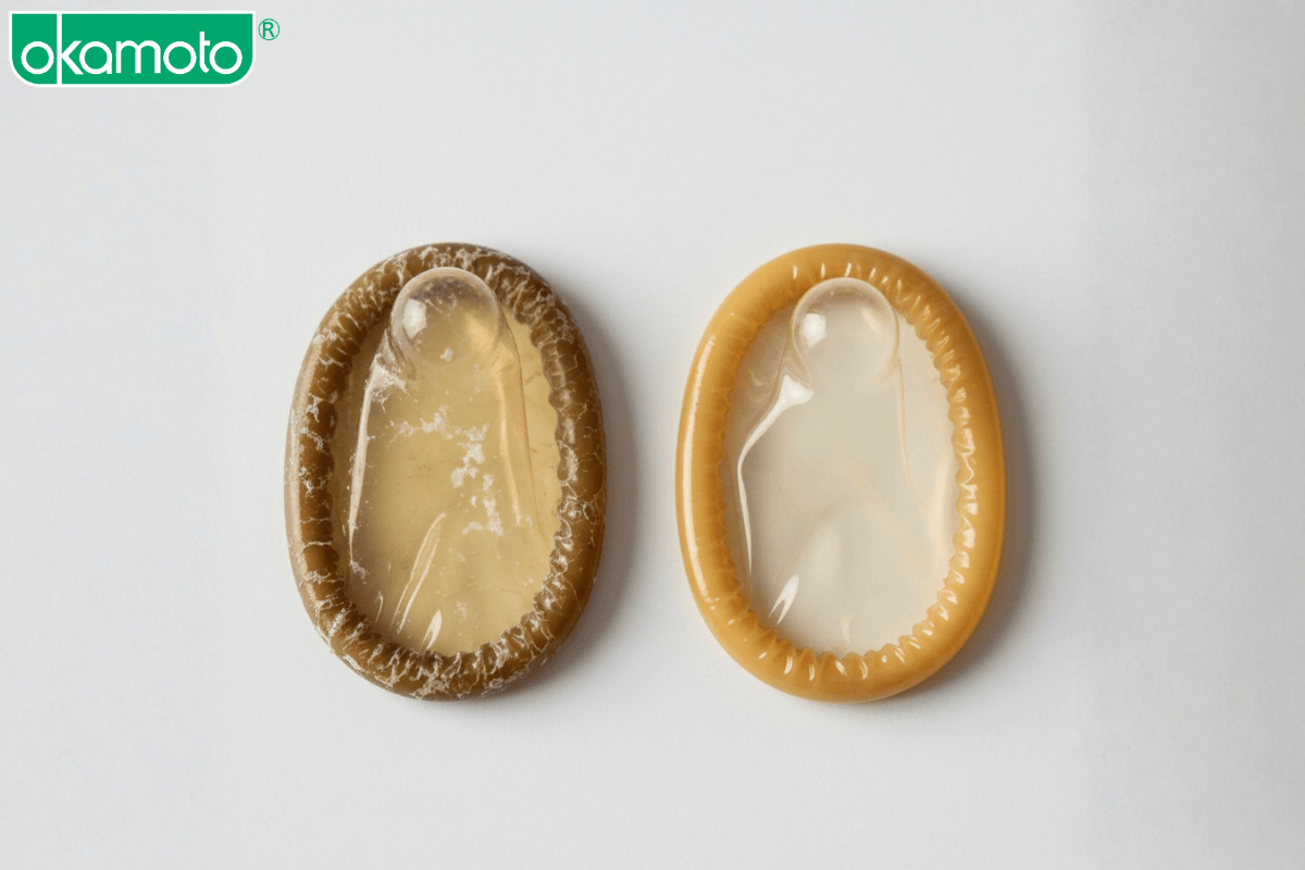 Bao cao su đổi màu do oxy hóa