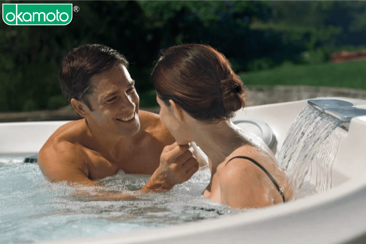 Hiệu quả đạt được không tối đa khi dùng bao cao su làm tình dưới nước