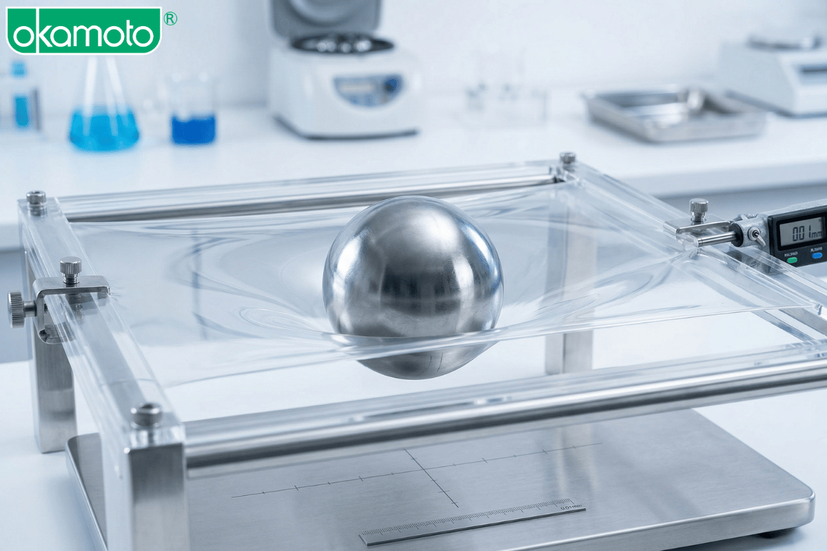 Độ bền kéo đứt vượt trội của bao cao su siêu mỏng 0.01mm.