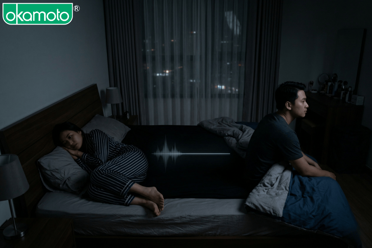 Sự im lặng và khoảng cách cảm xúc chốn phòng the của các cặp đôi.