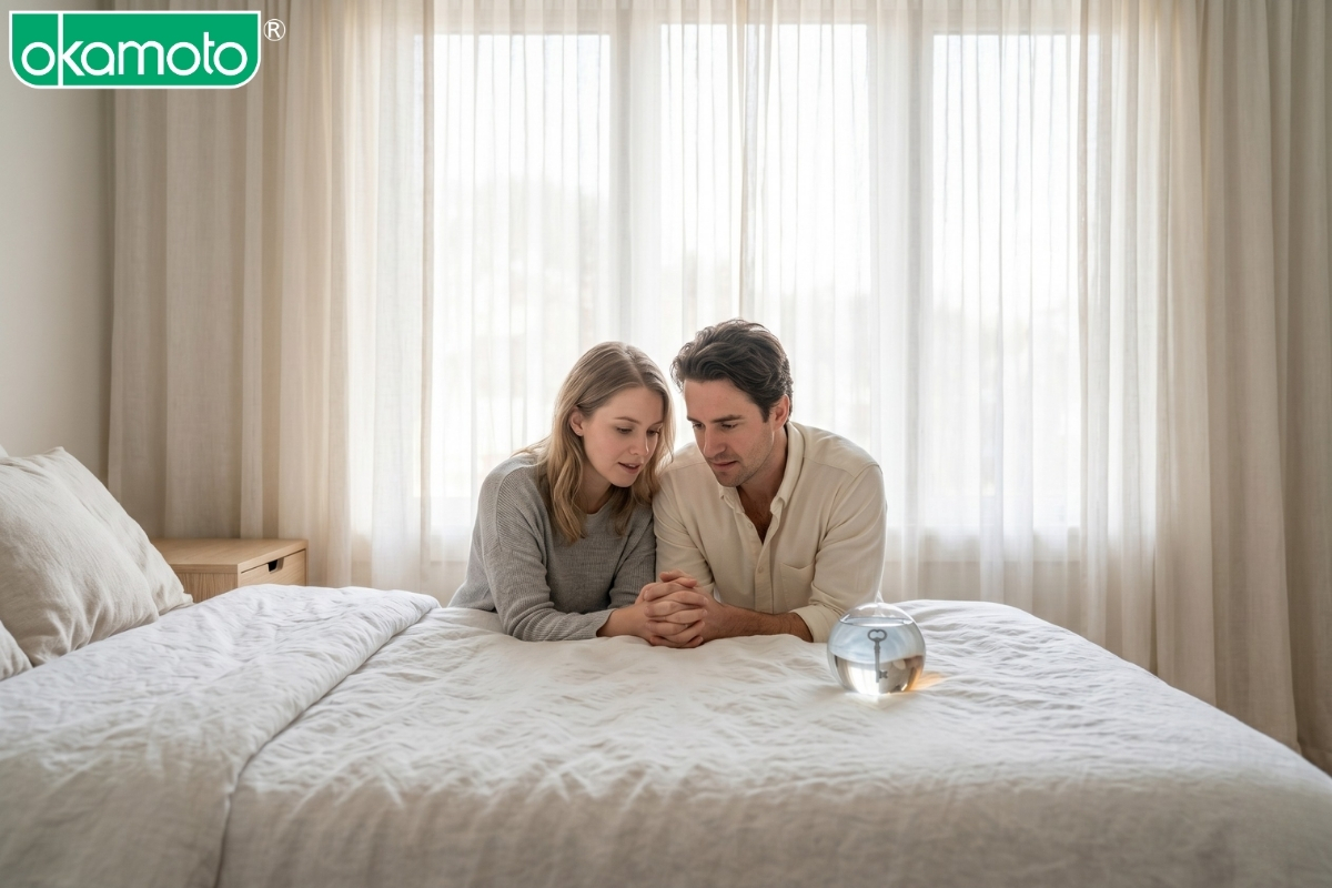 Tâm lý lo lắng và hồi hộp của các cặp đôi trước lần đầu tiên quan hệ.
