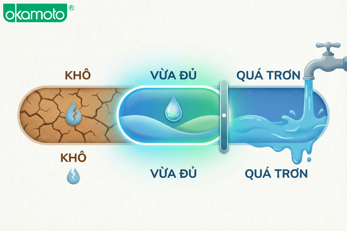 Không bị khô âm đạo nhưng vẫn khó chịu khi quan hệ tình dục