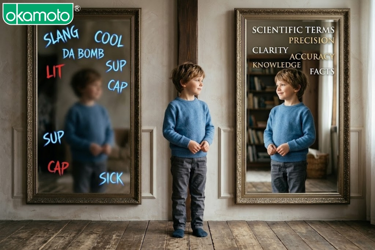 Tác động của từ lóng so với thuật ngữ khoa học đối với nhận thức của trẻ.