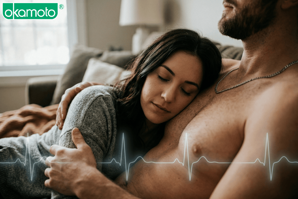 Đồng bộ hóa sinh học và nhịp tim khi cặp đôi gần gũi.