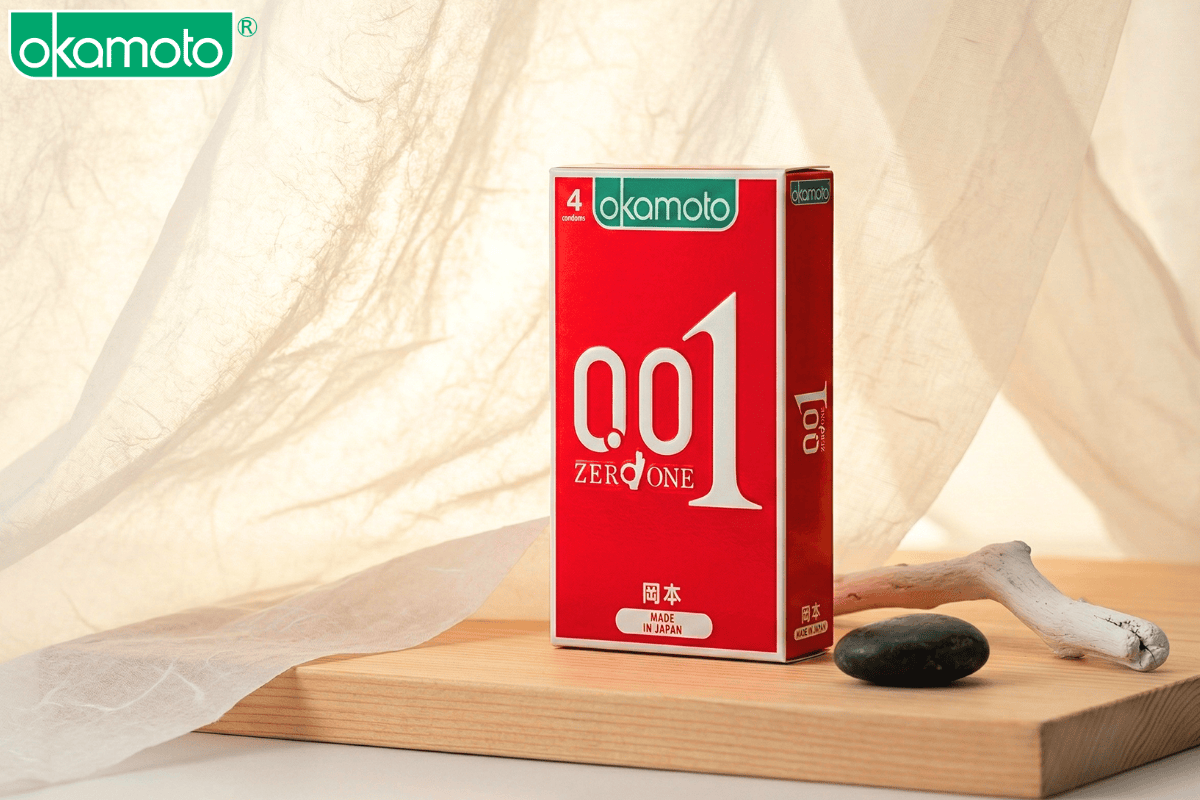 Okamoto 0.01 siêu mỏng giúp giảm cảm giác bị cách ly