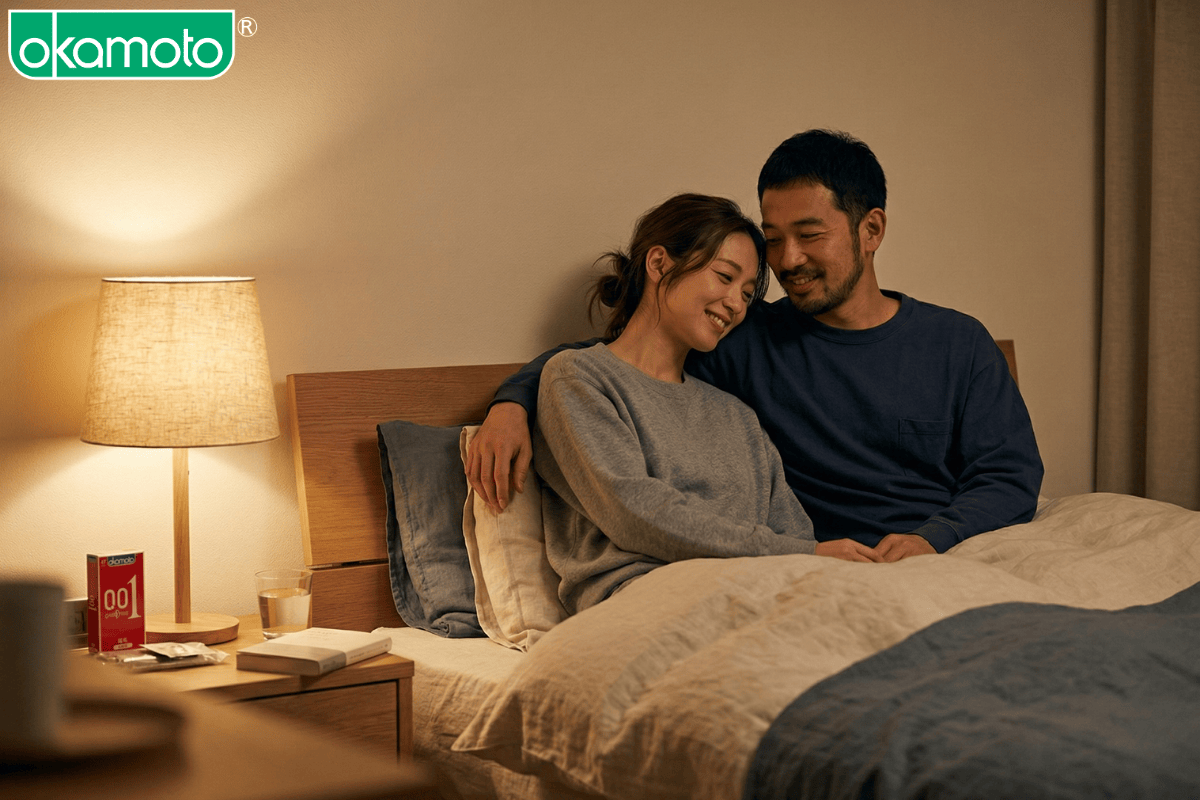 su an toan trong tinh yeu va bao ve suc khoe bang bao cao su okamoto