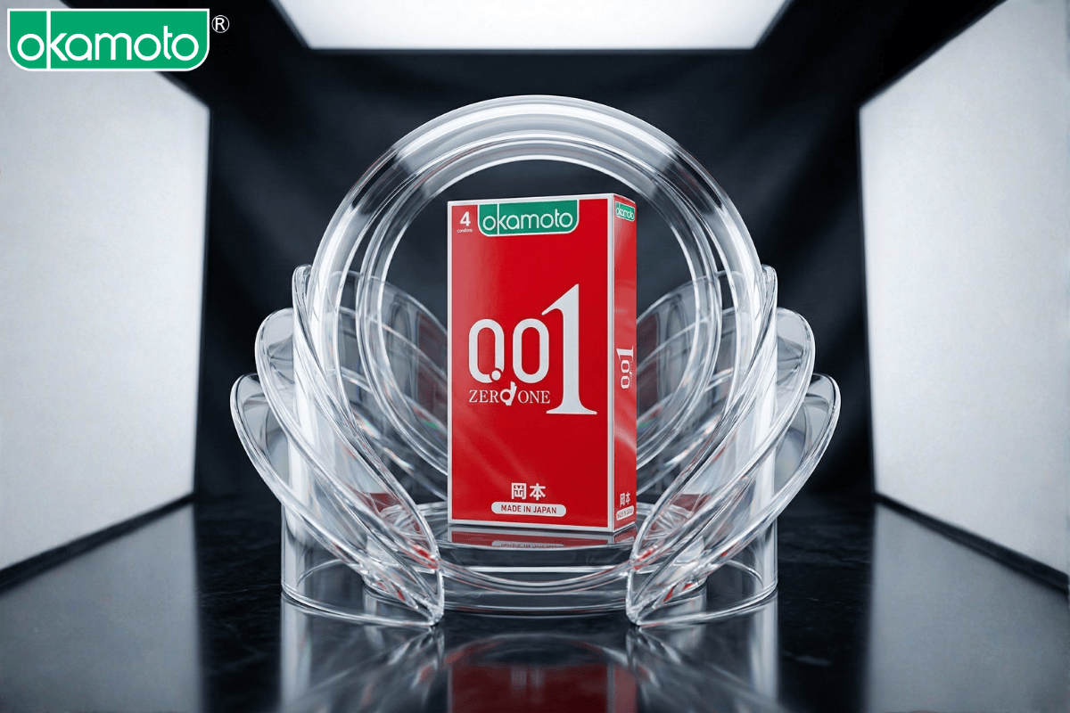 bao cao su Okamoto 0.01 trong lop kinh bao ve tuong trung cho su an toan va tin tuong trong tinh yeu