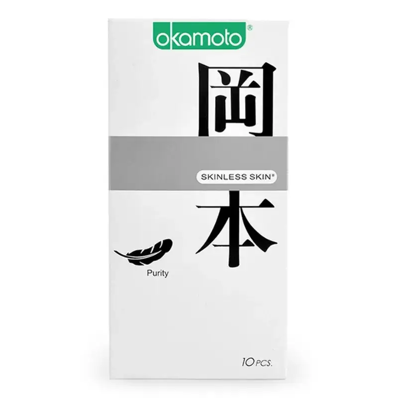 Bao cao su Skinless Skin Purity hộp 10 cái