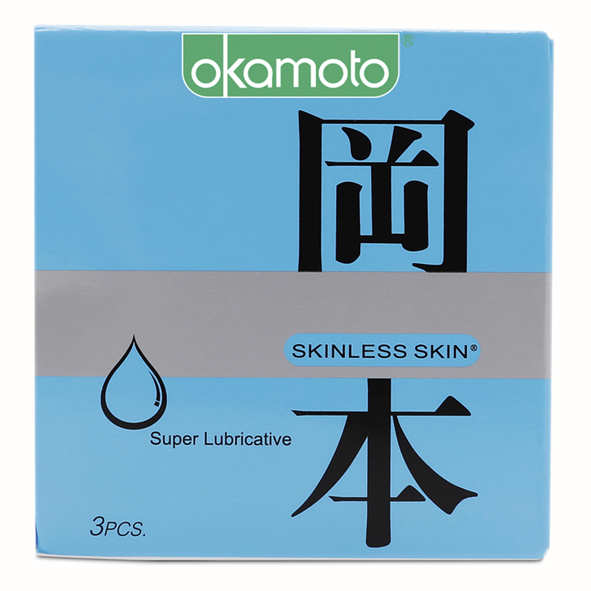 Bao Cao Su Skinless Skin Super Lubricated Siêu Bôi Trơn Hộp 3 Cái | Okamoto  Việt Nam