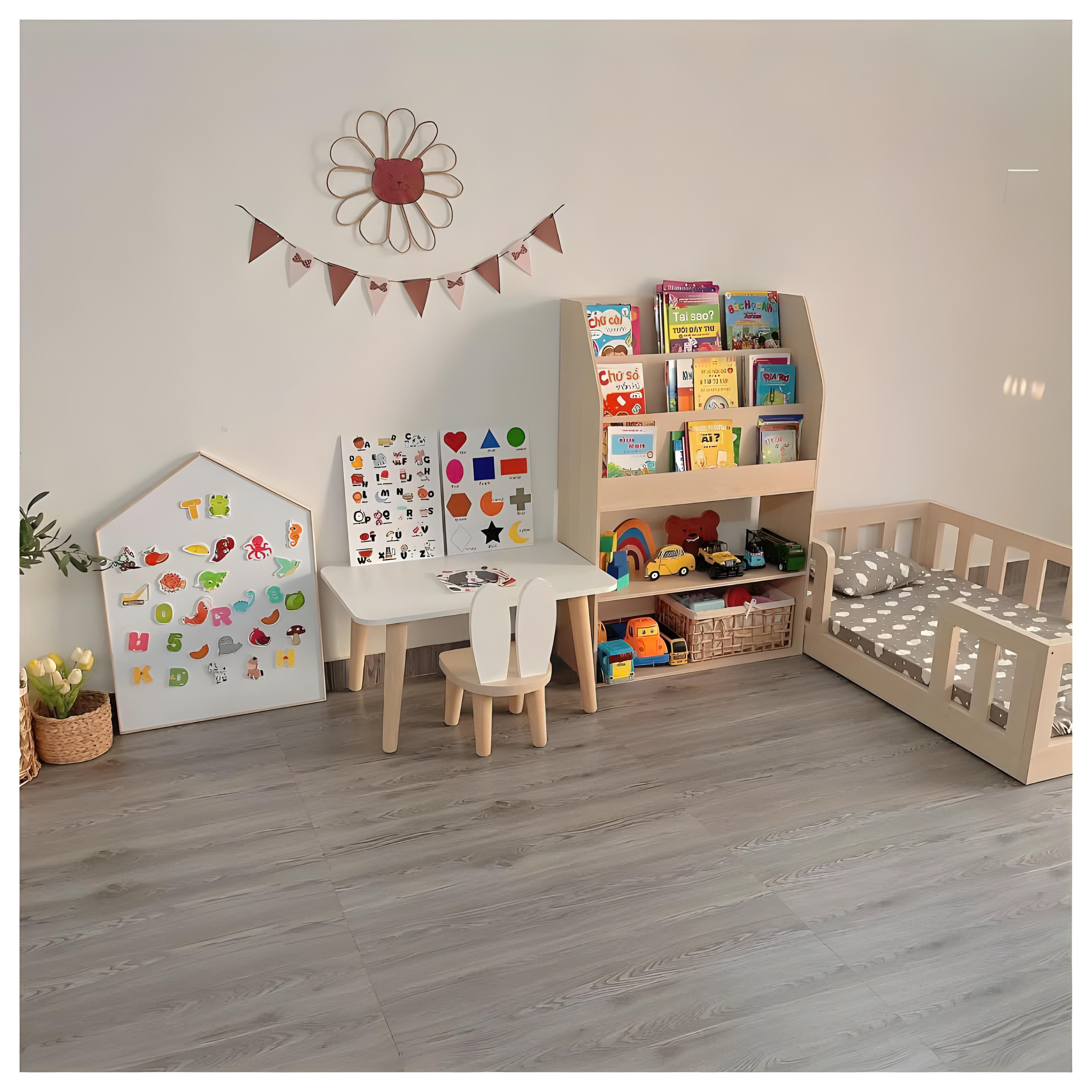 Những Mẫu Kệ Tủ Cần Có Cho Trường Mầm Non Mới Setup