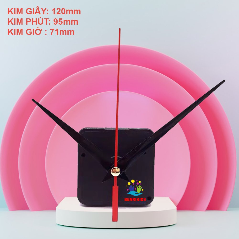 Động Cơ Đồng Hồ - Phụ Kiện Làm Bảng Bận Rộn Cho Bé