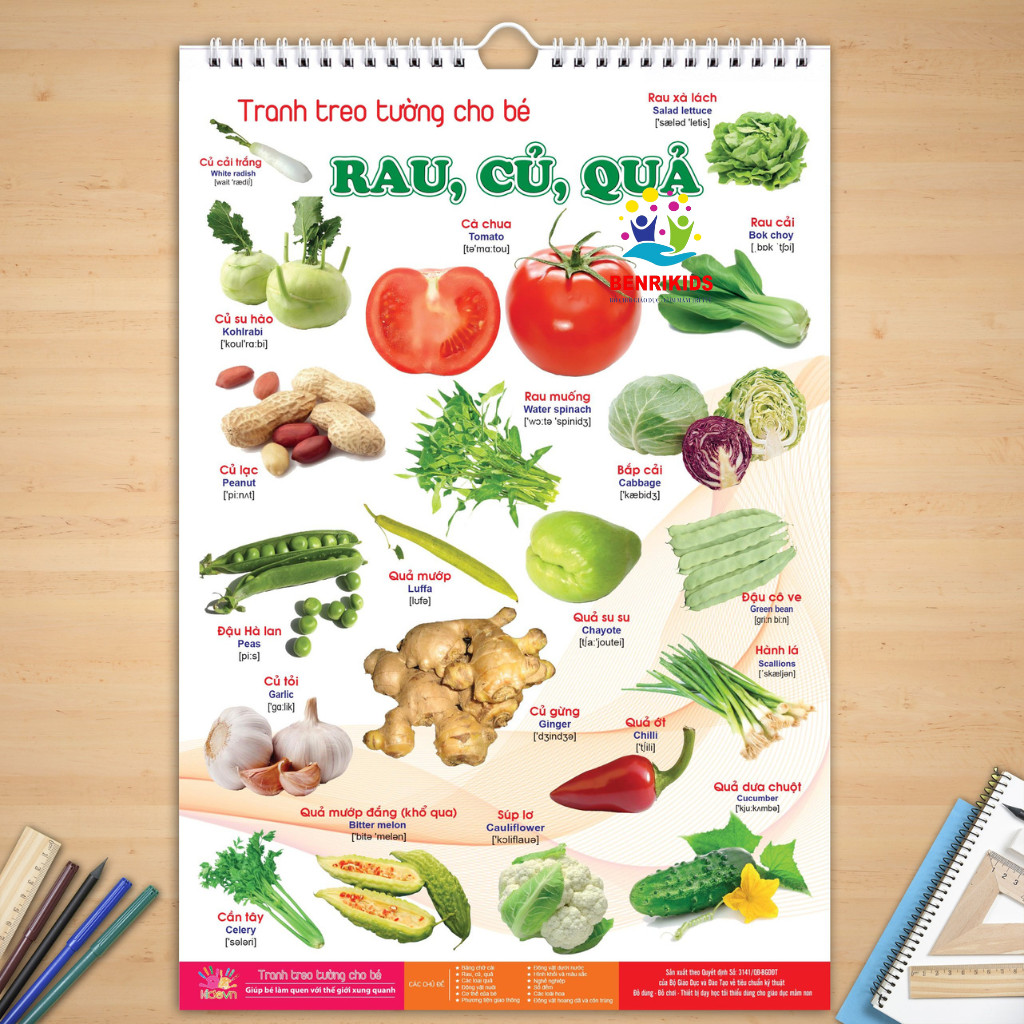 Bộ Tranh Treo Tường Bách Khoa Toàn Thư 12 Chủ Đề Về Thế Giới Xung Quanh Cho Bé Từ 0-6 Tuổi