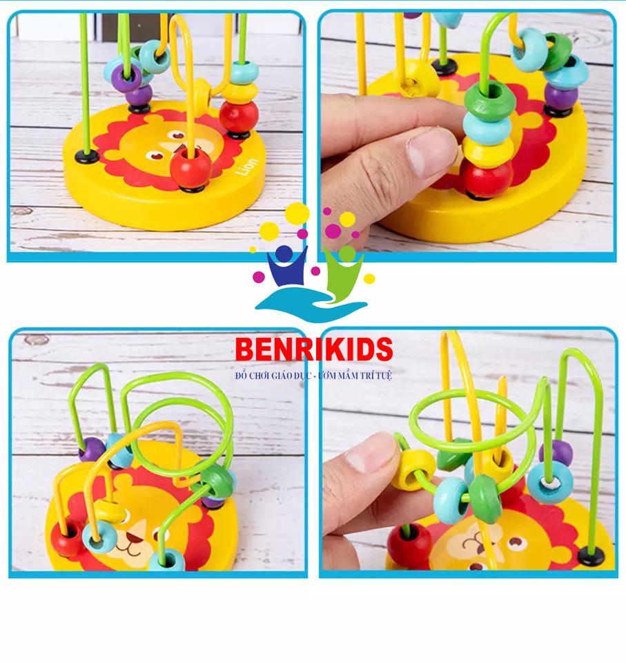 Combo 6 Món Đồ Chơi Giáo Dục Theo Phương Pháp Montessori Giúp Bé Phát Triển Toàn Diện