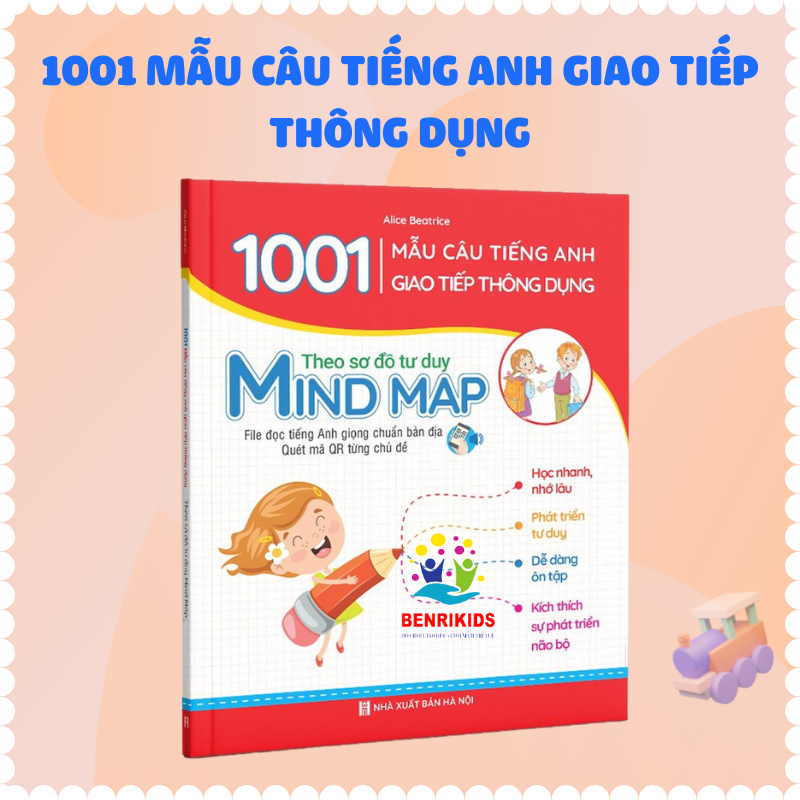 1001 Mẫu Câu Tiếng Anh Giao Tiếp Thông Dụng Theo Sơ Đồ Tư Duy Mind Map