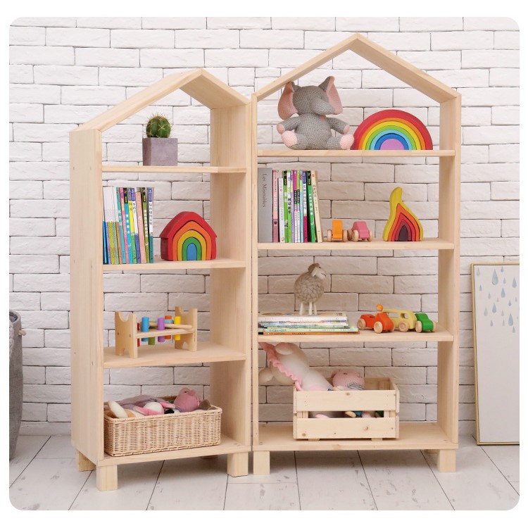 Kệ Đựng Đồ Chơi Montessori - Trang Trí Decor Phòng Học Mầm Non - Phòng Cho Bé
