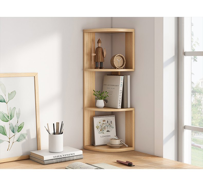 Kệ Góc Tường Kệ Góc Trang Trí Decor Mẫu Mới Bằng Gỗ Thông