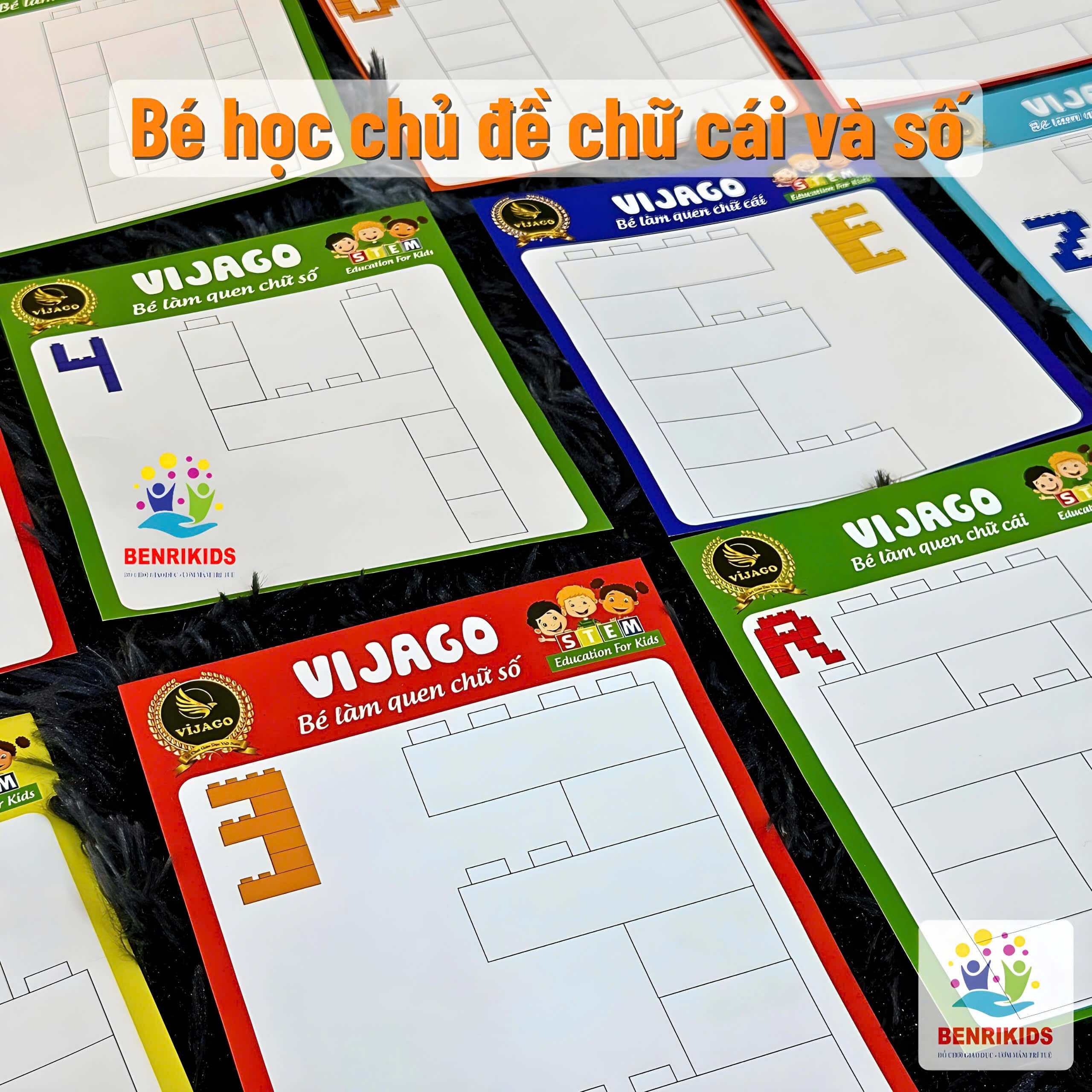 Bộ Đồ Chơi Ghép Hình Cho Bé Benrikids Bằng Nhựa 105 Chi Tiết, Đồ Chơi Xếp Hình Thông Minh Trẻ Em