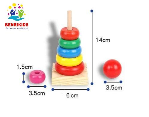 Combo 6 Món Đồ Chơi Giáo Dục Theo Phương Pháp Montessori Giúp Bé Phát Triển Toàn Diện