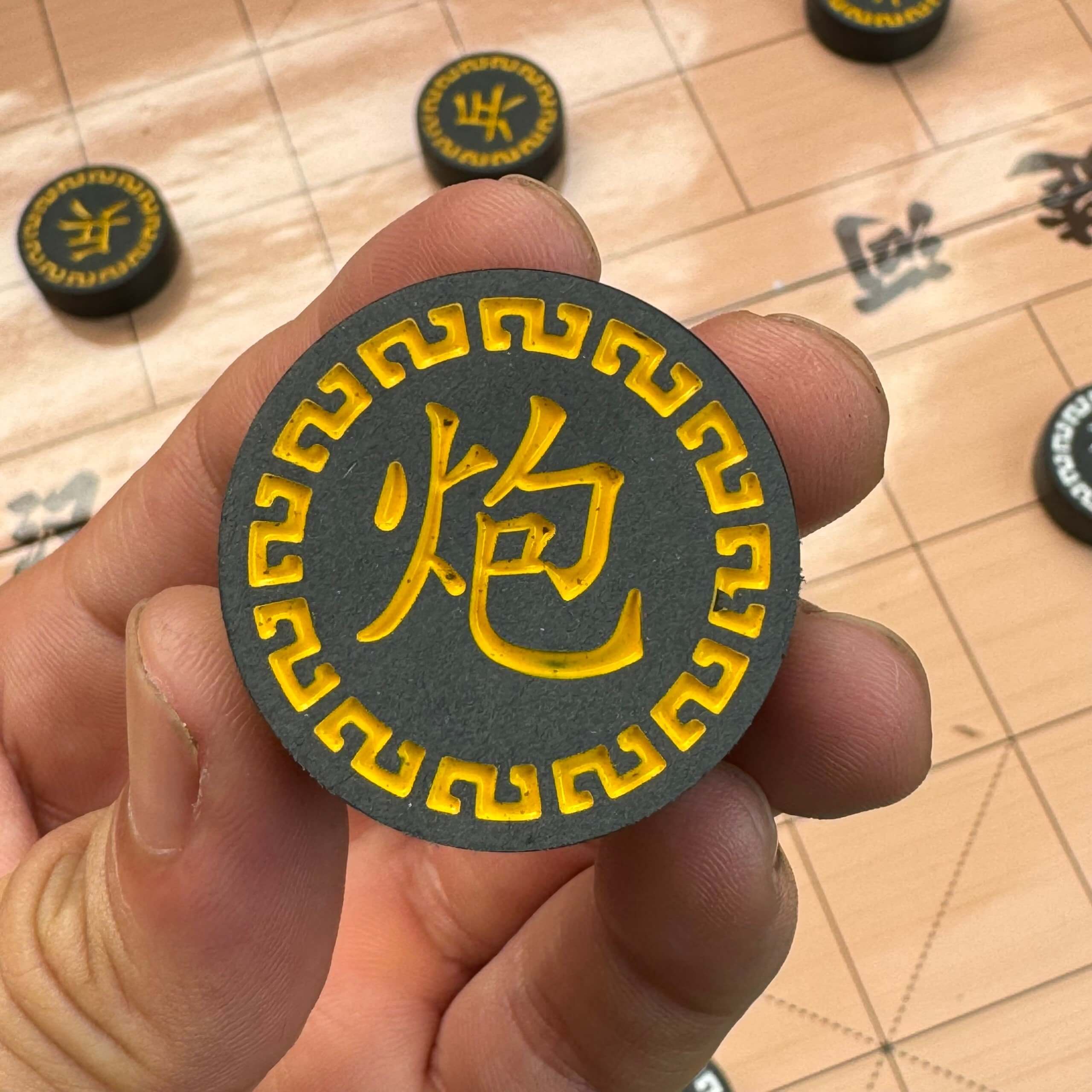 Bộ Cờ Tướng Quân Nhựa Đặc Bàn Gấp Gọn Nhựa An Toàn