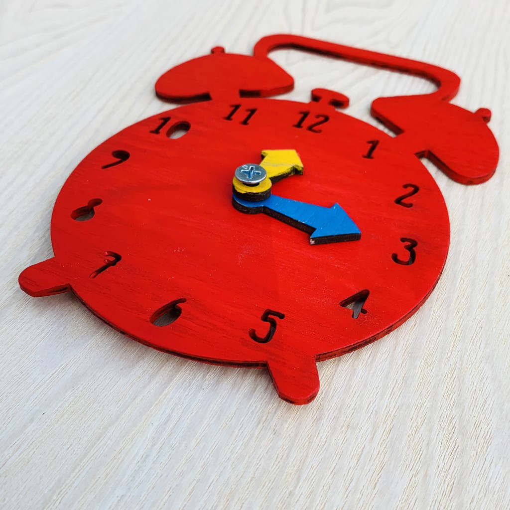 Đồng Hồ Màu - Phụ Kiện Làm Bảng Bận Rộn Busy Board