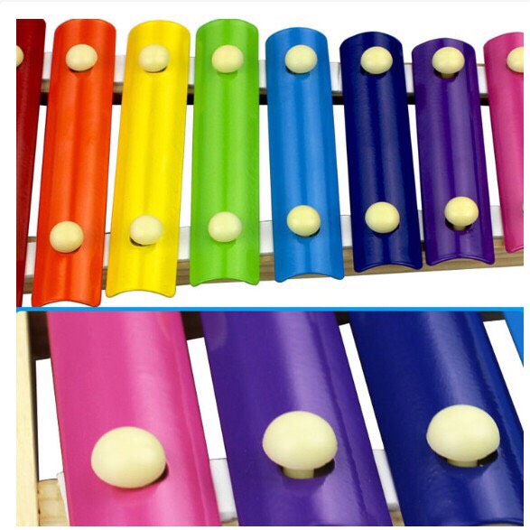 Đồ Chơi Gỗ - Đàn Xylophone 8 Âm Sắc Khung Gỗ Cho Bé Chơi Nhạc