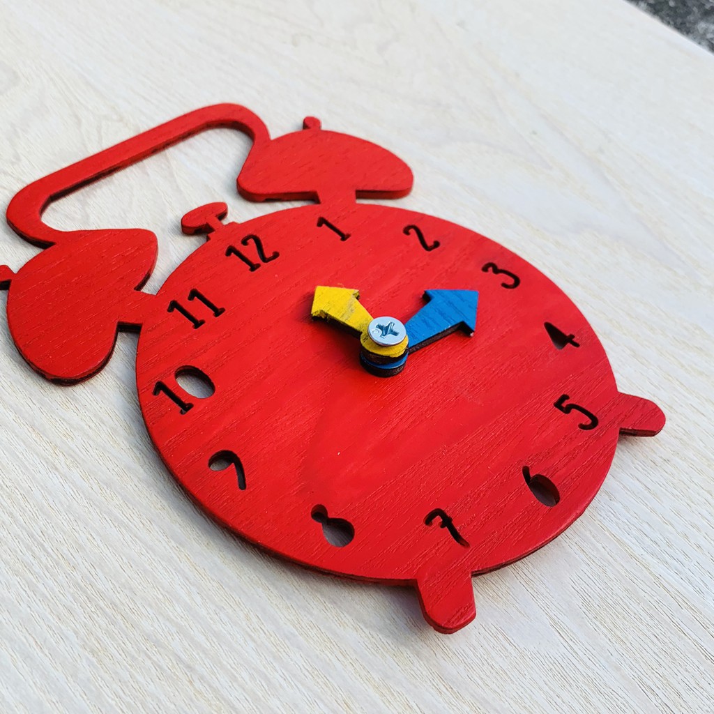 Đồng Hồ Màu - Phụ Kiện Làm Bảng Bận Rộn Busy Board