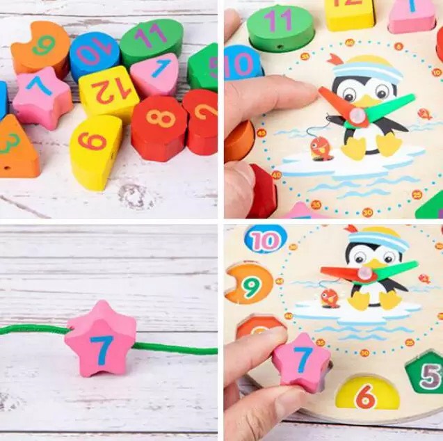 Đồ Chơi Giáo Dục Montessori Bằng Gỗ Giúp Bé Phát Triển Kỹ Năng Toàn Diện,Đồ Chơi Trẻ Em