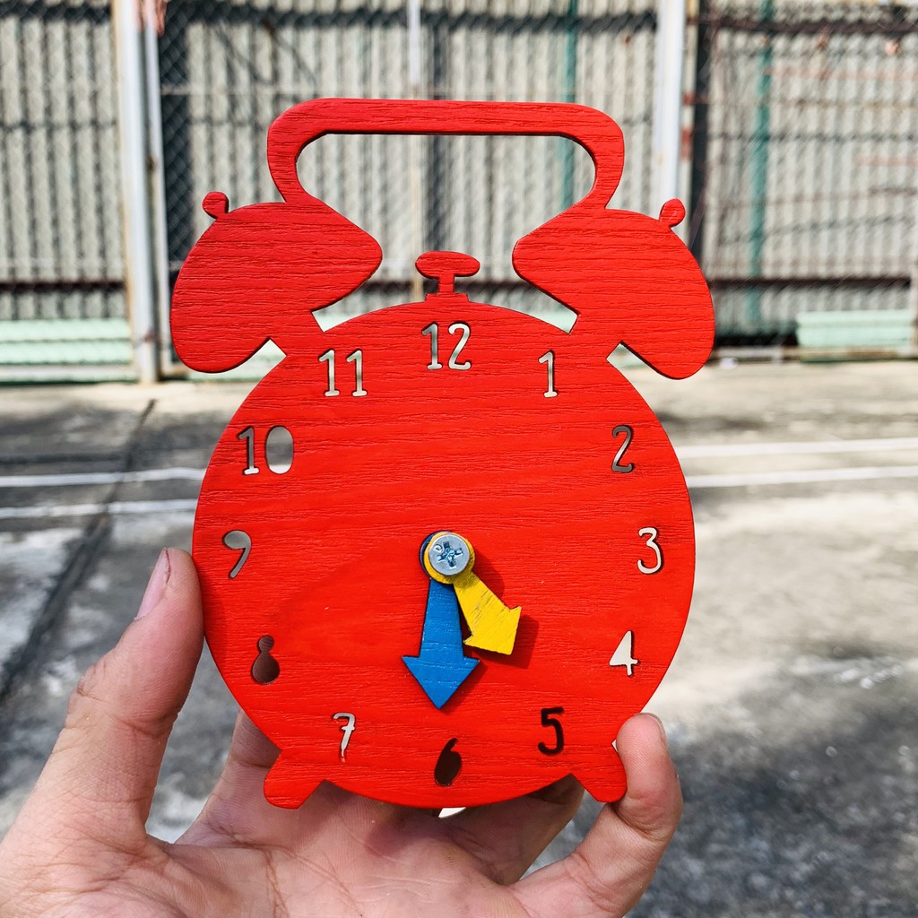 Đồng Hồ Màu - Phụ Kiện Làm Bảng Bận Rộn Busy Board