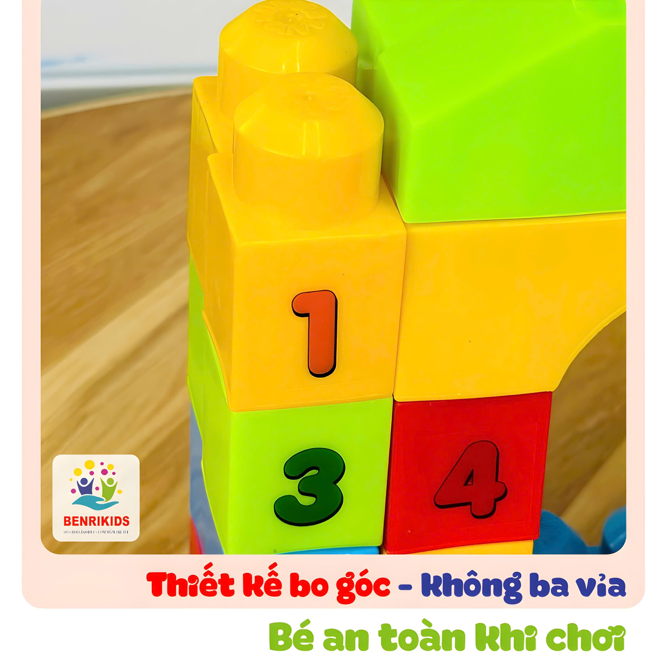 Túi Đồ Chơi Xếp Hình Số Học Giúp Bé Vừa Chơi Vừa Làm Quan Số Đếm Tập Làm Các Phép Toán
