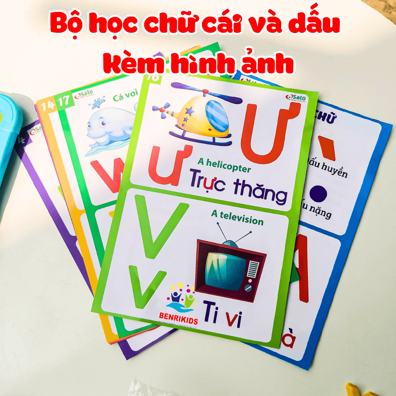 Bảng Nam Châm Giúp Bé Học Tiếng Anh Sato