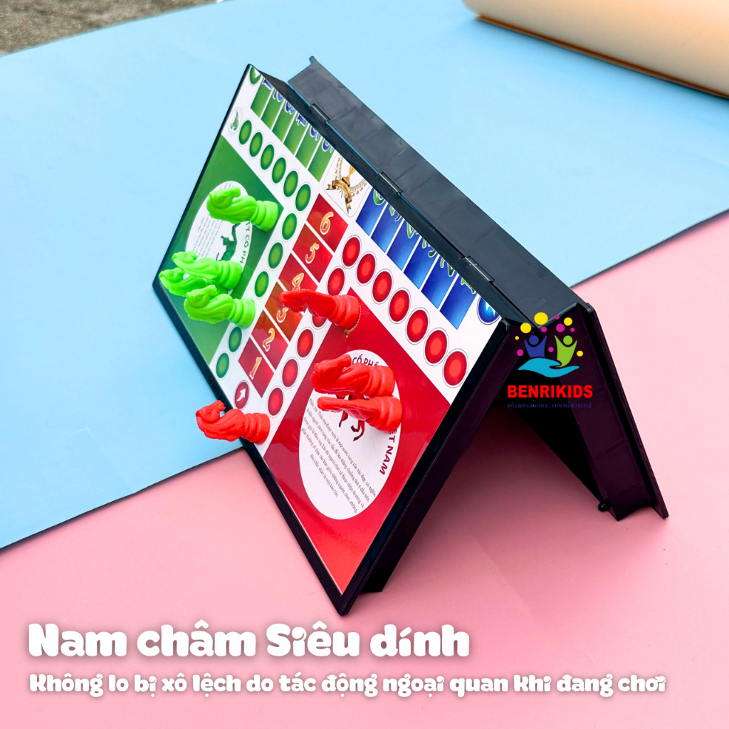 Bộ Cờ Cá Ngựa Có Nam Châm Kích Thước Tiêu Chuẩn 31x31cm