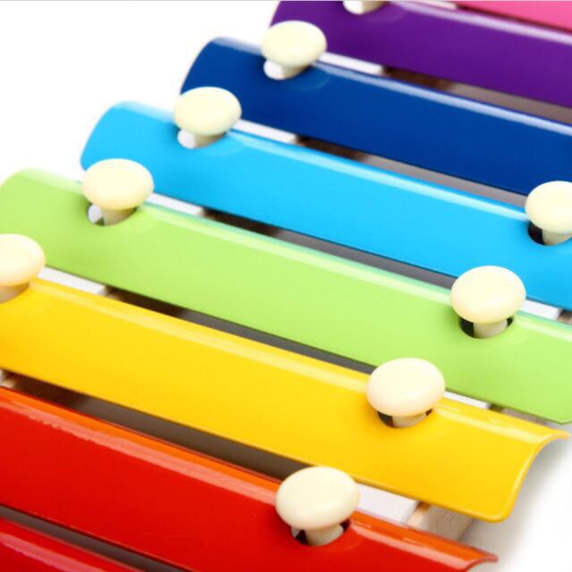 Đồ Chơi Gỗ - Đàn Xylophone 8 Âm Sắc Khung Gỗ Cho Bé Chơi Nhạc