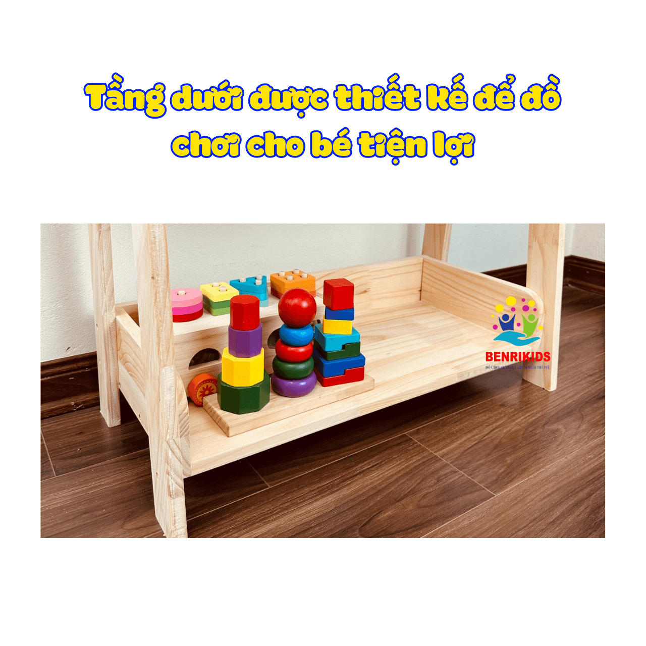 Kệ Sách Montessori Đa Năng Đựng Đồ Chơi Đựng Sách Decor Trang Trí Phòng Cho Bé