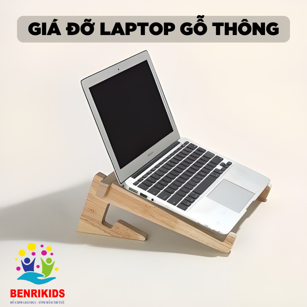 Giá Đỡ Máy Tính Laptop Bằng Thông Gỗ Cao Cấp Giá Tại Xưởng