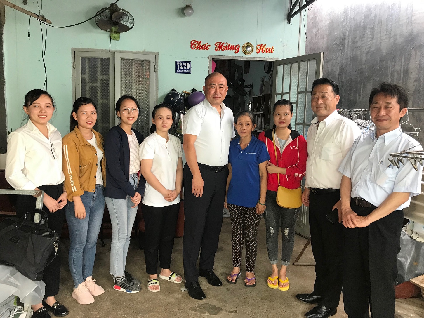 Thăm hỏi gia đình Thực Tập Sinh đỗ phỏng vấn