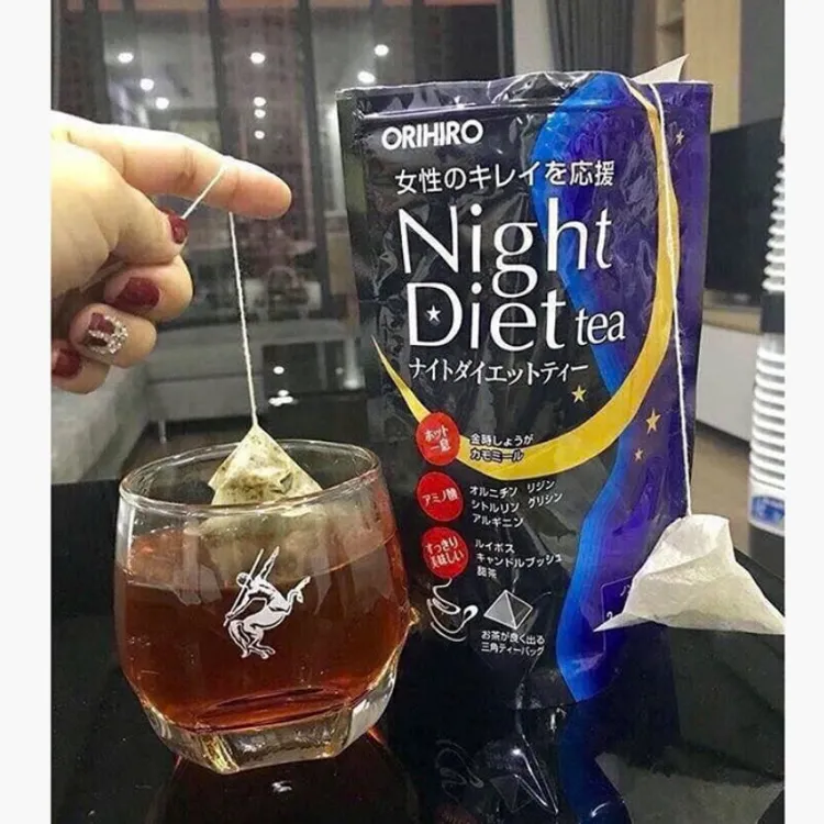 TRÀ HỖ TRỢ GIẢM CÂN NIGHT DIET TEA ORIHIRO NHẬT BẢN (GÓI 40 TÚI)