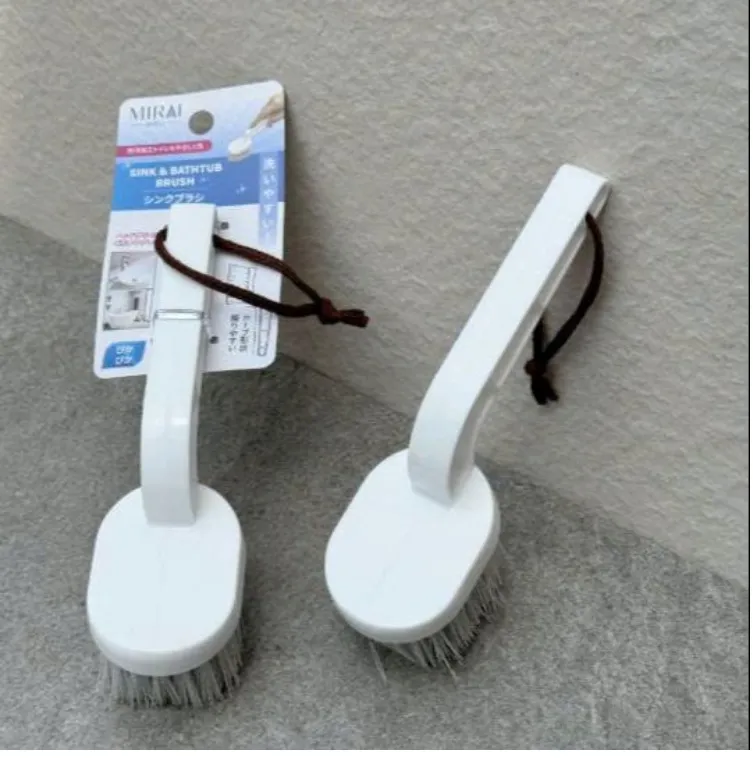 BÀN CHẢI CỌ RỬA BỒN RỬA MẶT MIRAI - CHIỀU DÀI 16CM