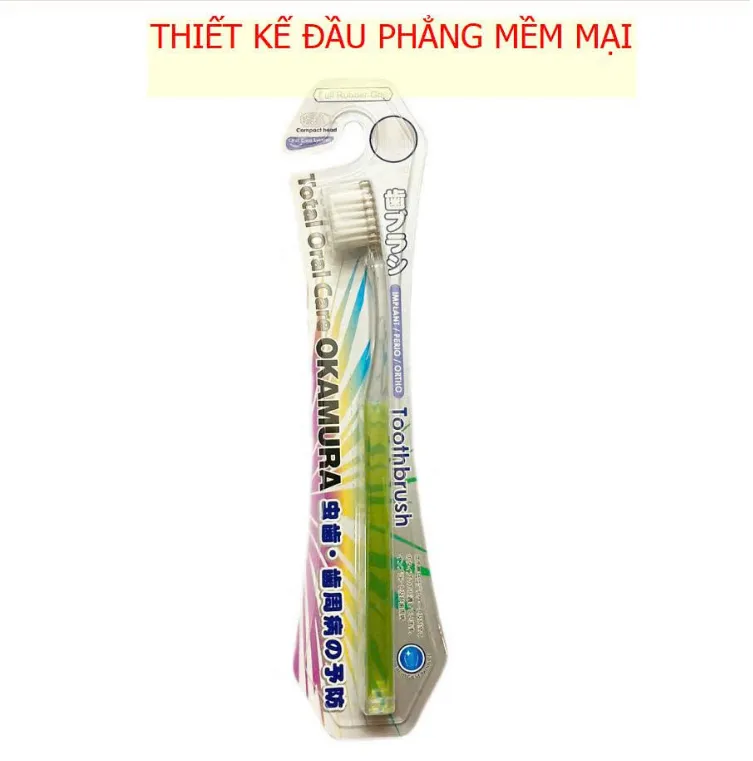 BÀN CHẢI ĐÁNH RĂNG SIÊU MỀM CHO NGƯỜI NIỀNG RĂNG - KHÔNG CÓ LÕM GIỮA