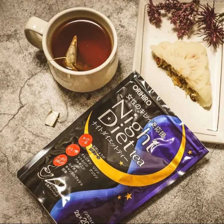 TRÀ HỖ TRỢ GIẢM CÂN NIGHT DIET TEA ORIHIRO NHẬT BẢN (GÓI 40 TÚI)