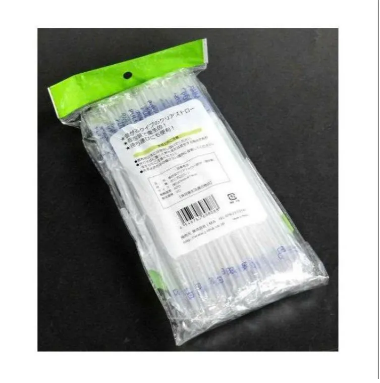 TÚI 80 ỐNG HÚT GẬP CONG, ĐÓNG GÓI TỪNG CÁI RIÊNG LẺ (CHIỀU DÀI 19CM - ĐƯỜNG KÍNH 5MM)