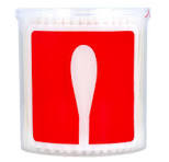 BÔNG TĂM NGOÁY TAI THÂN GIẤY HỘP 200 CÁI - 2 ĐẦU THON