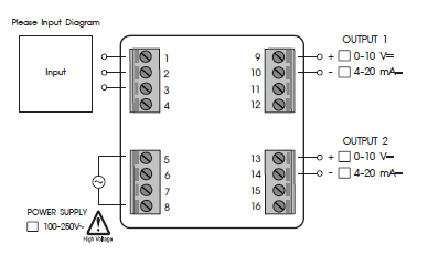 Sơ đồ mạch bộ truyền tín hiệu Primus EM-01N-Series