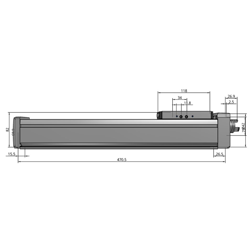 Trục Điện Vít Me Bi Festo ELGD-BS-KF-60-300-0H-10P
