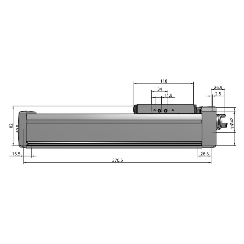 Trục Điện Vít Me Bi Festo ELGD-BS-KF-60-200-0H-5P